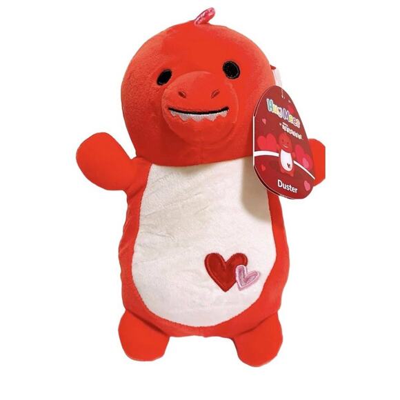 SALE Squishmallows KellyToy Valentine Squad 16" Duster Dino HugMees New - Picture 1 of 16
